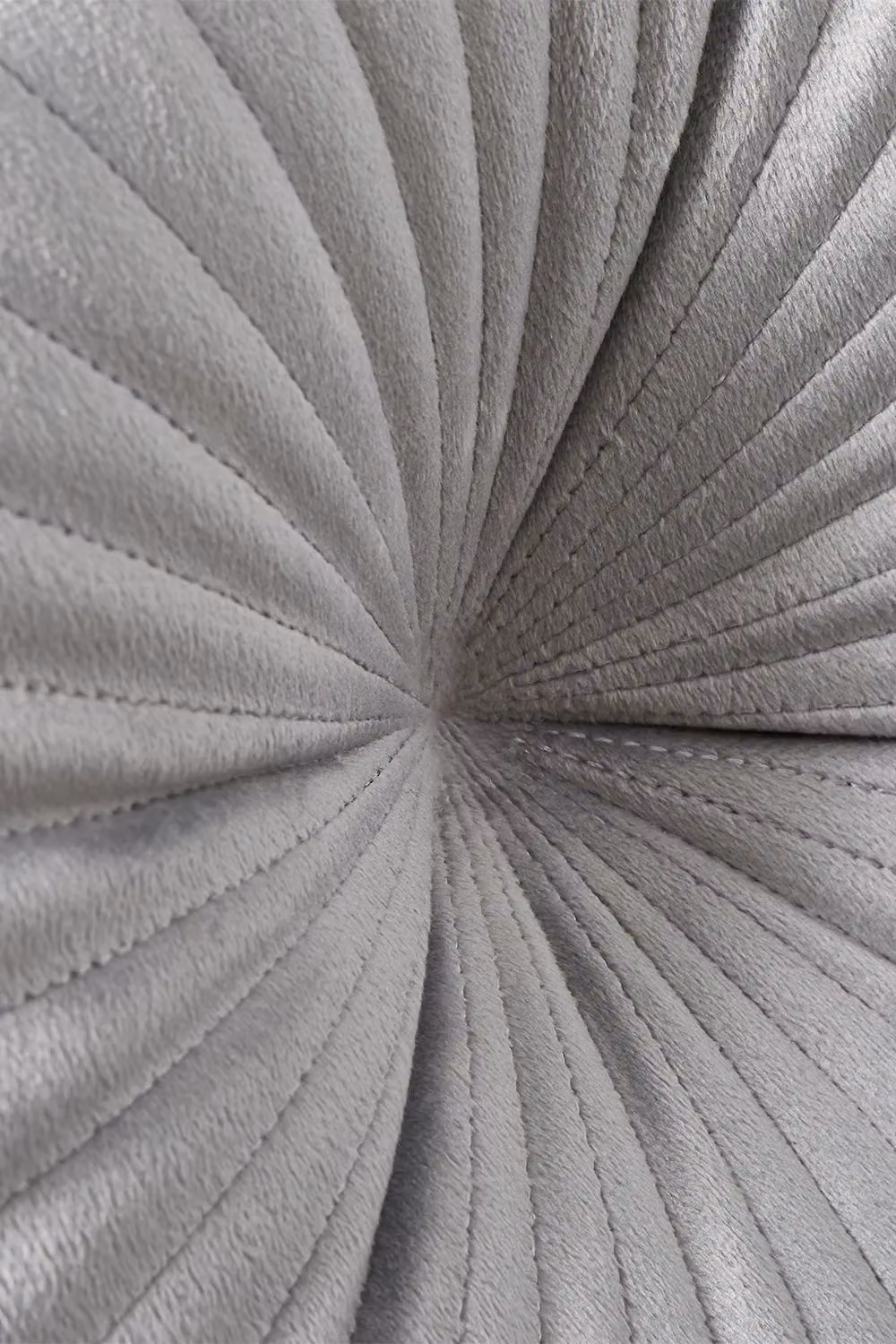 Catherine Lansfield Round Grey Plain Cushion, W/D/H: 40 x 40 x 40 cm – 2