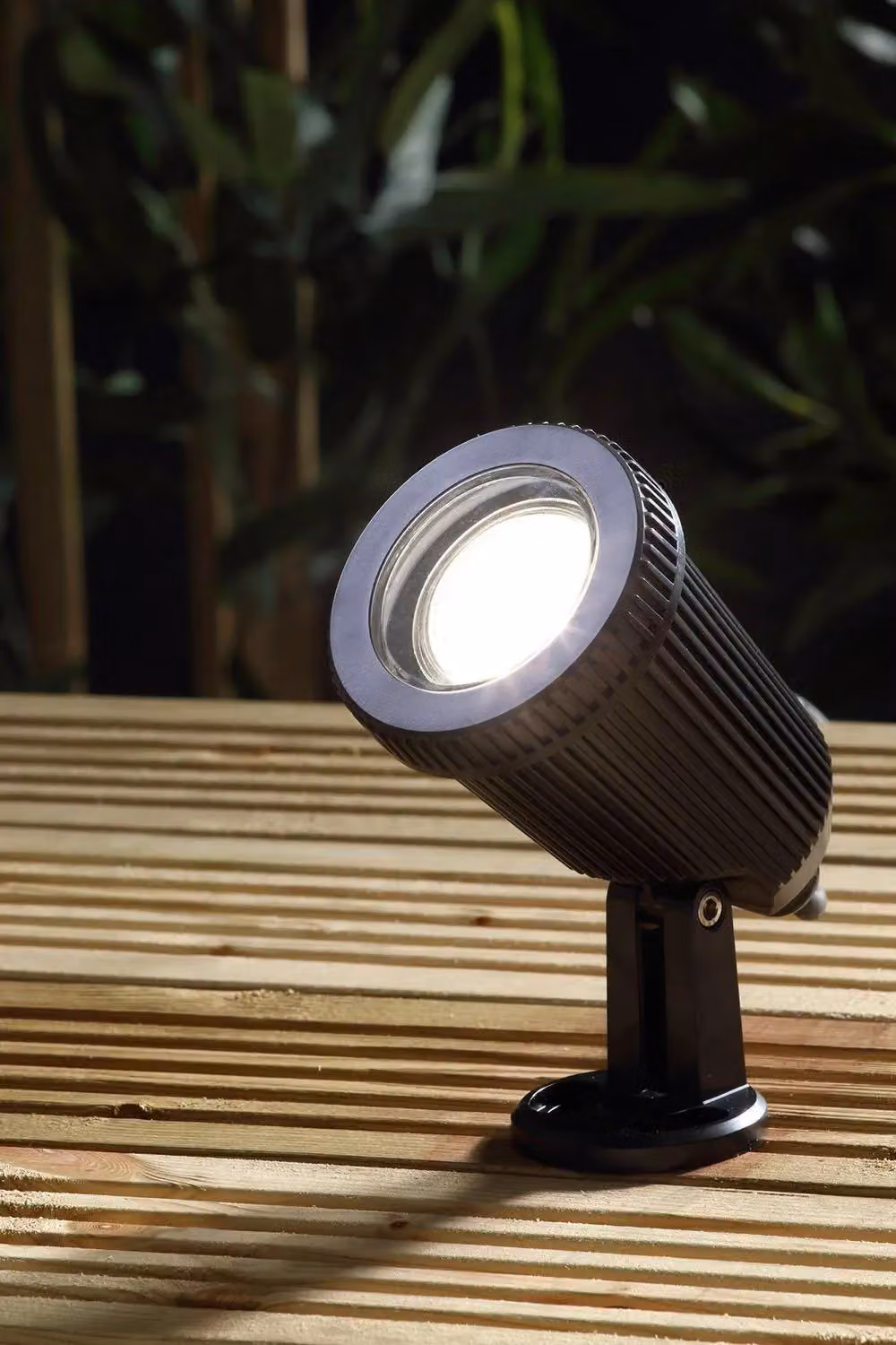 BHS Lighting Hunda Adjustable Outdoor Garden Spike Light in Black – 3