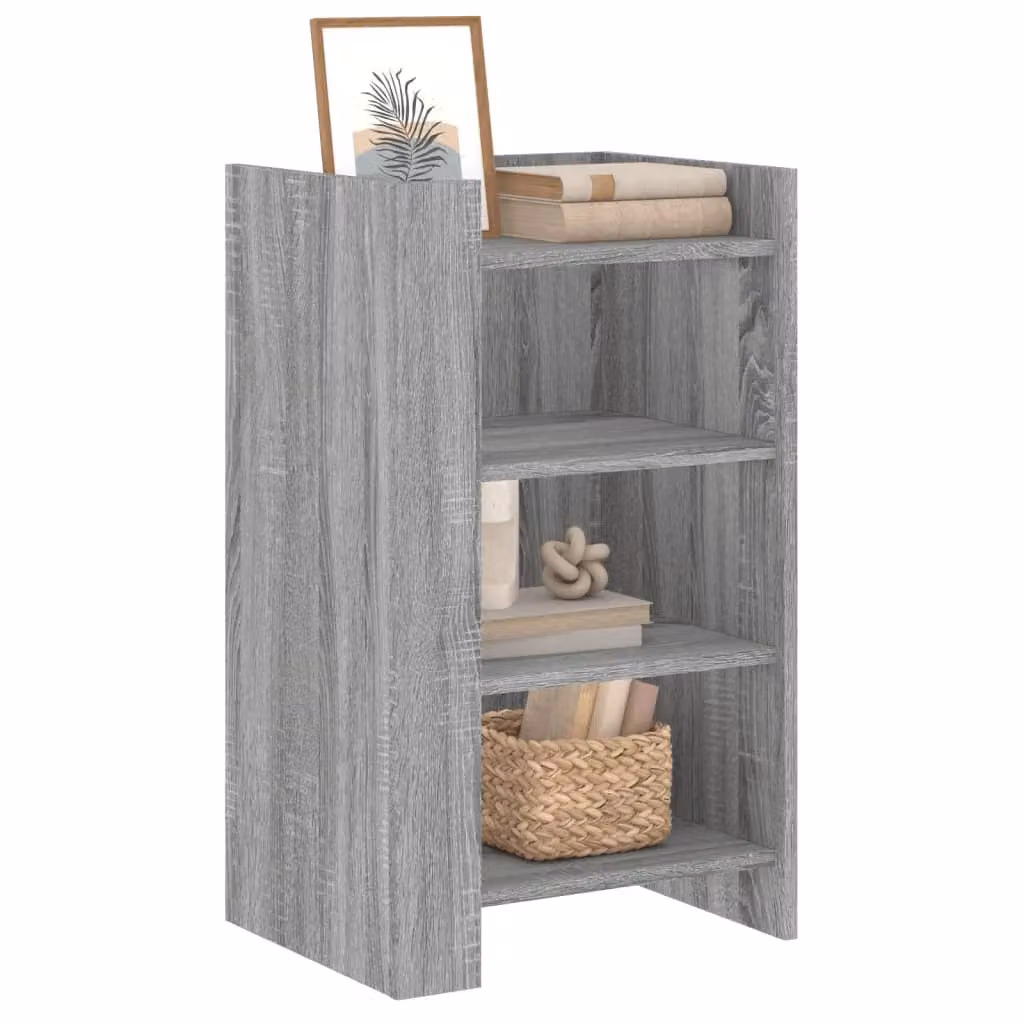 Berkfield Home Grey Sonoma Sideboard in Engineered Wood W/D/H: 45 x 35 x 75 cm – 2