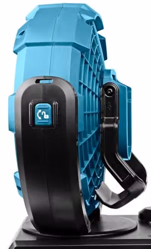 Makita Black Plastic Table Fan with Oscillation and Timer – 5