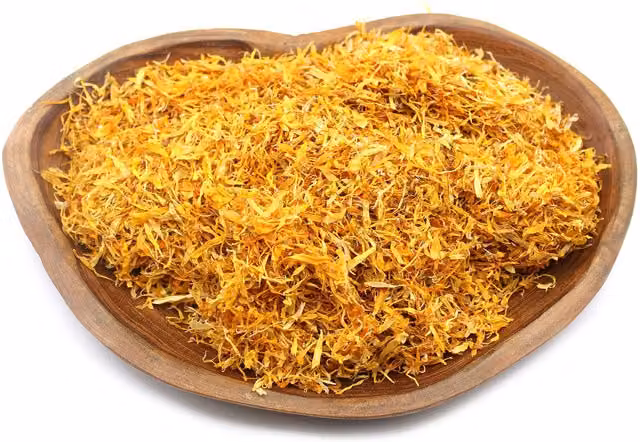 KDMD Marigold Petals in Yellow, 0.5kg