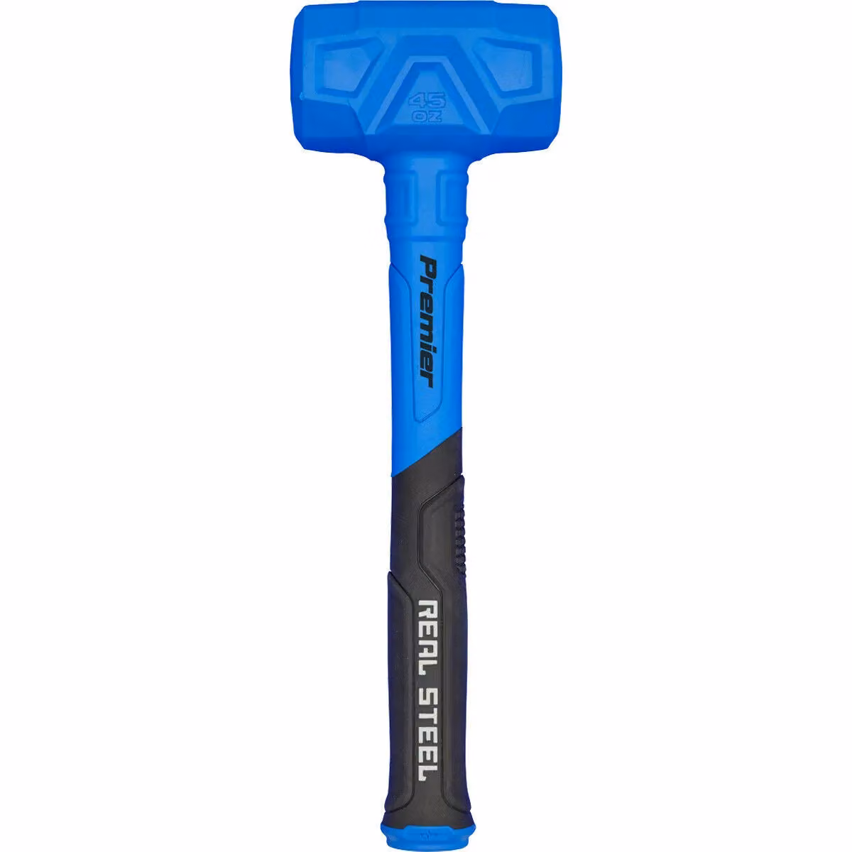 Loops Blue Shot-Loaded Dead Blow Hammer with Soft Grip Rubber and Plastic Handle – 2