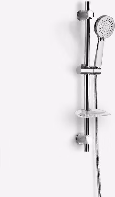 Nes Home 3 Mode Adjustable Handset and Slider Rail Kit in Chrome Metallic Silver