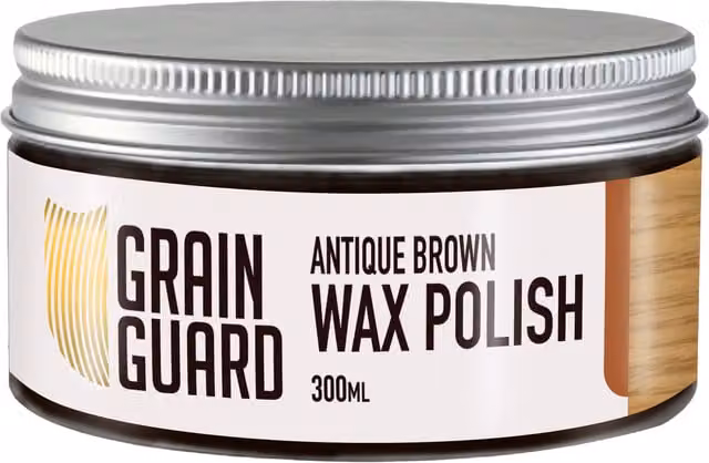 Grain Guard Natural Wax Furniture Polish, Brown, 0.3 l