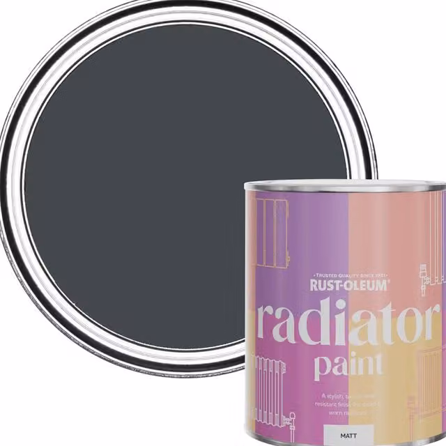Rust-Oleum Radiator Paint After Dinner Matt Green 750 ml
