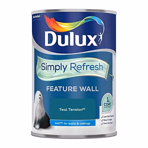 Dulux Matt Emulsion Paint Petrol, 1.25 l – 3