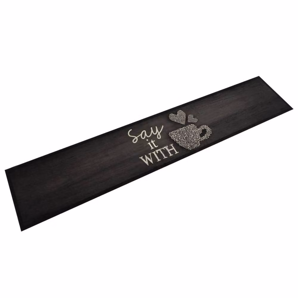 Berkfield Home Washable Kitchen Rug, Black, W: 60 cm, L: 300 cm – 2