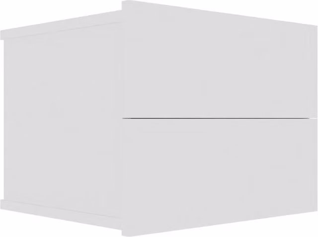 Berkfield Home Elegant Bedside Cabinets, 2 Pack, White, W/D/H: 40 x 30 x 30 cm