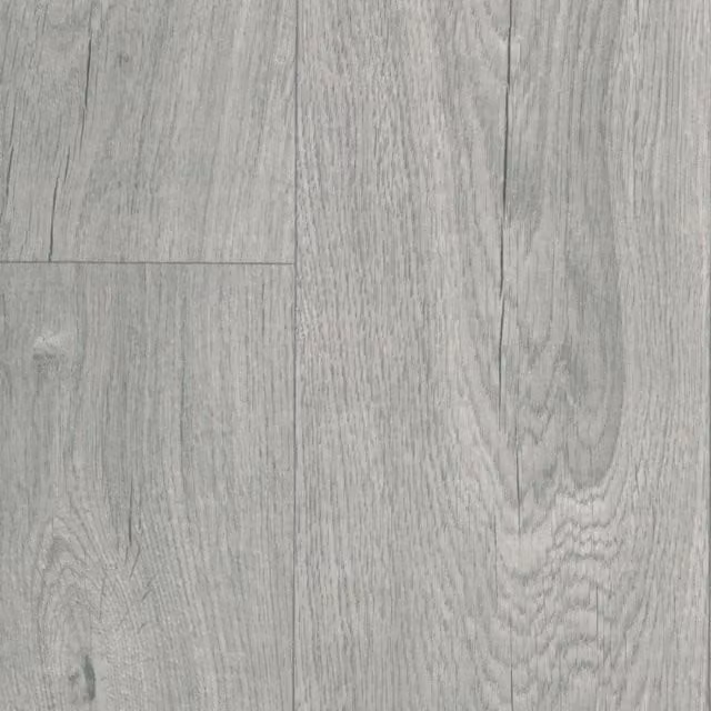 Vinyl Flooring UK Grey Wood Effect Anti Slip Vinyl Flooring Sheet, W: 200 cm, D: 400 cm