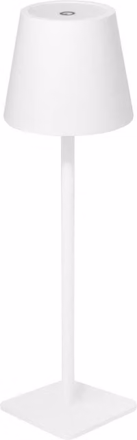 Extrastar Dimmable LED Rechargeable Desk Lamp in White