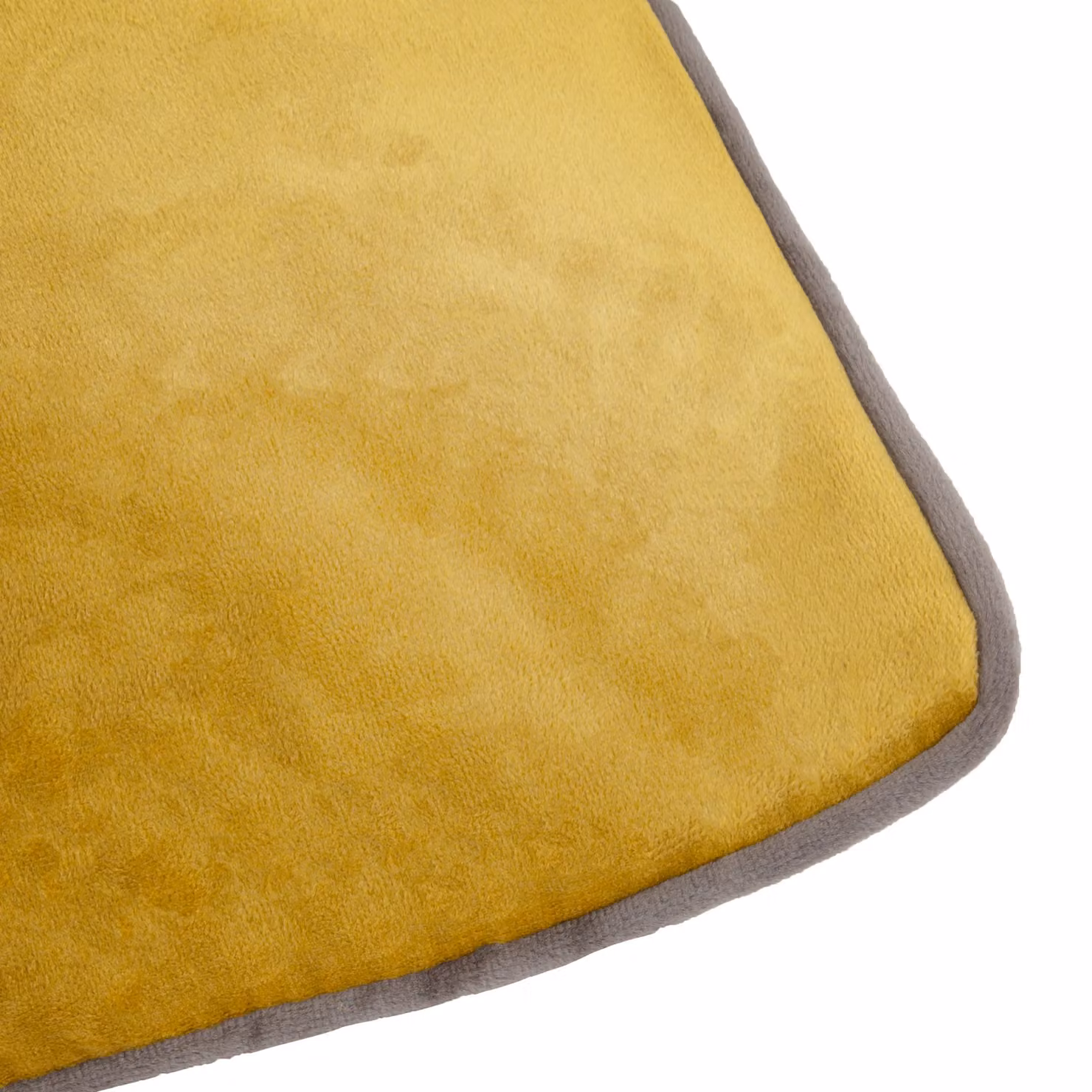 Furn Meridian Velvet Piped Cushion in Gold, W/D/H: 55 x 55 x 55 cm – 6