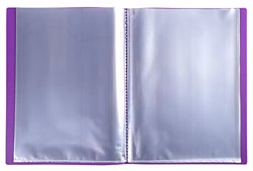 Exacompta Opak A4 Display Book with 60 Pockets in Purple – 2