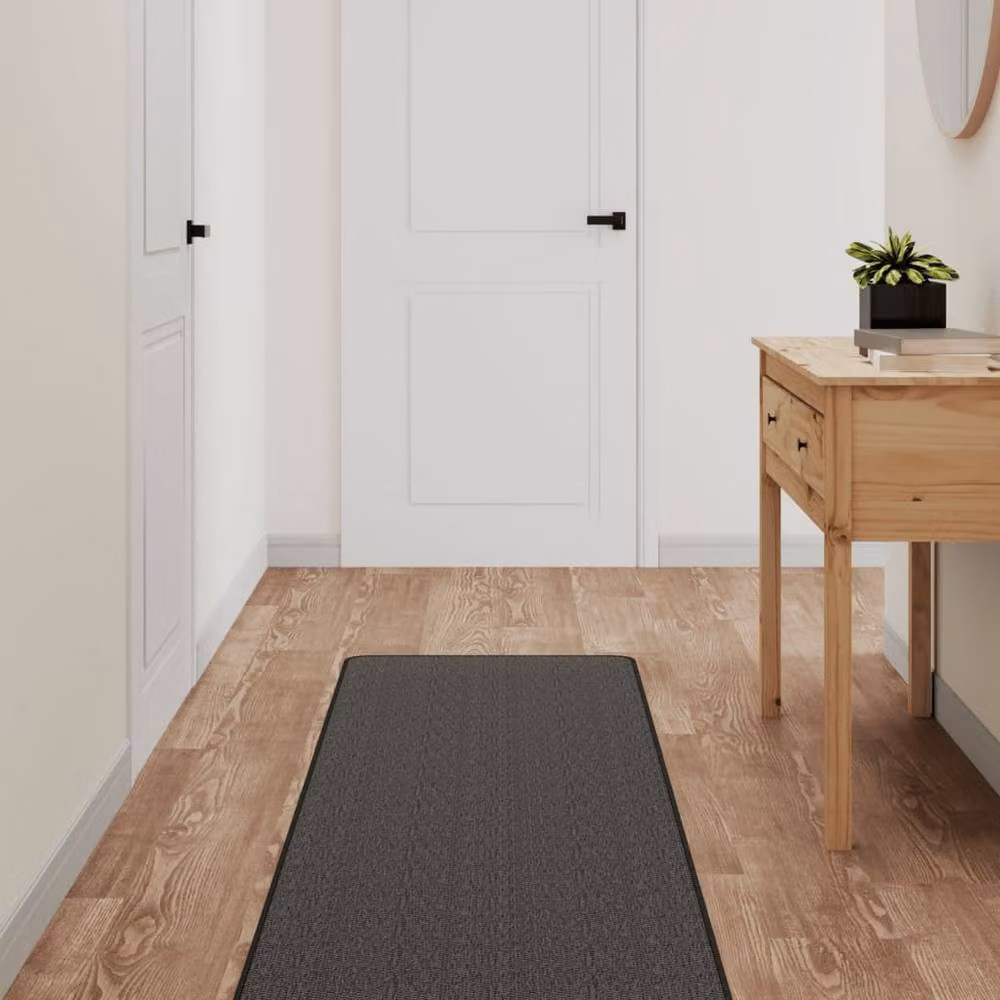 Berkfield Home Sisal Look Carpet Runner in Anthracite Grey, W: 50 cm, L: 250 cm – 2