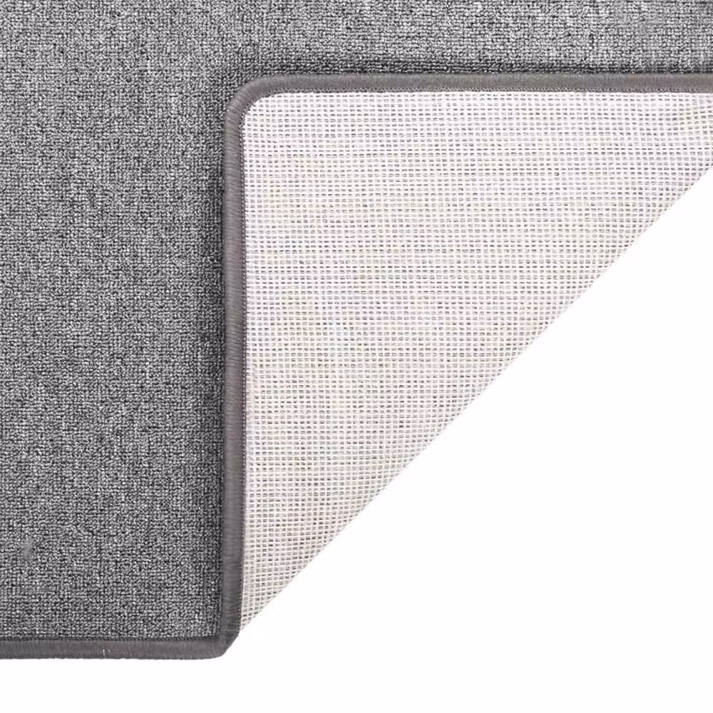 Berkfield Home Elegant Carpet Runner in Dark Grey, W/D: 50 x 100 cm – 3