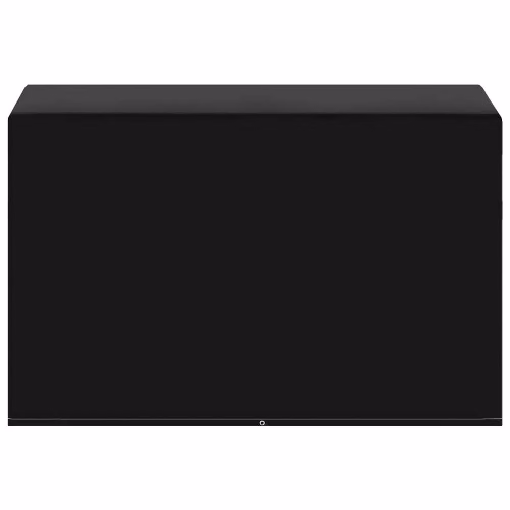 Berkfield Home Water-Repellent Swing Bench Covers, 2 Pack, Black, W/D/H: 135 x 105 x 175 cm – 3