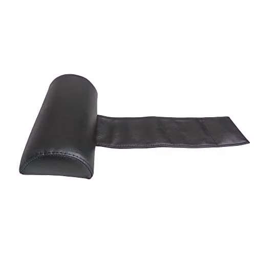 Canadian Spa Co. Waterproof Semicircular Hot Tub Headrest and Outdoor Neck Pillow in Black