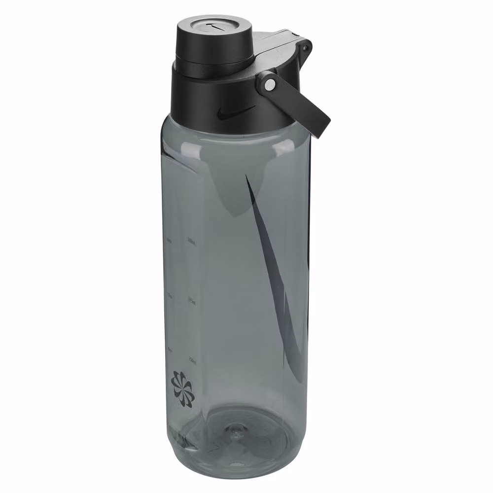 Nike Renew Recharge Chug Water Bottle, Black and Transparent, 680 ml – 2