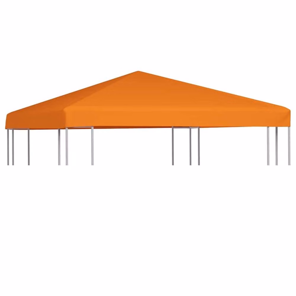 Berkfield Home Orange PVC-Coated Polyester Gazebo Top Cover – 2
