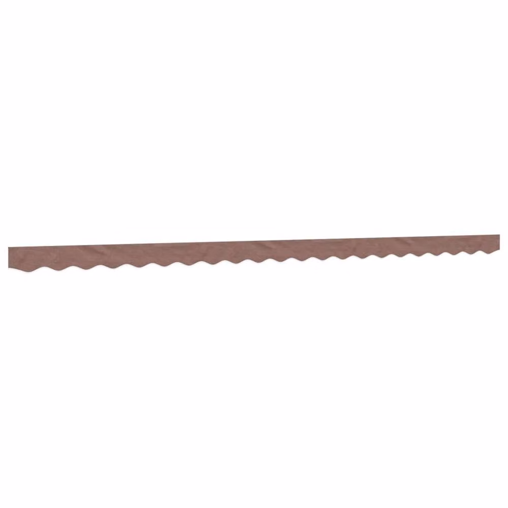 Berkfield Home Replacement Awning Valance Fabric in Brown Stripe, 5 m – 2