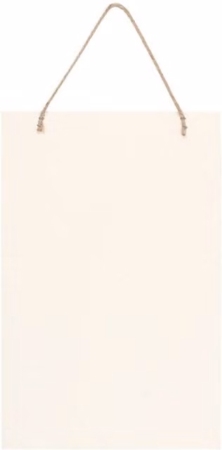 KDMK Holly Jolly Christmas Hanging Sign with White Typography