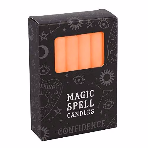 Spirit of Equinox Magic Spell Candles, Orange, Pack of 12 – 2