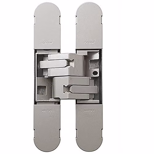 Loops Adjustable Medium Duty Concealed Cup Hinge in Champagne, 100 x 22 mm