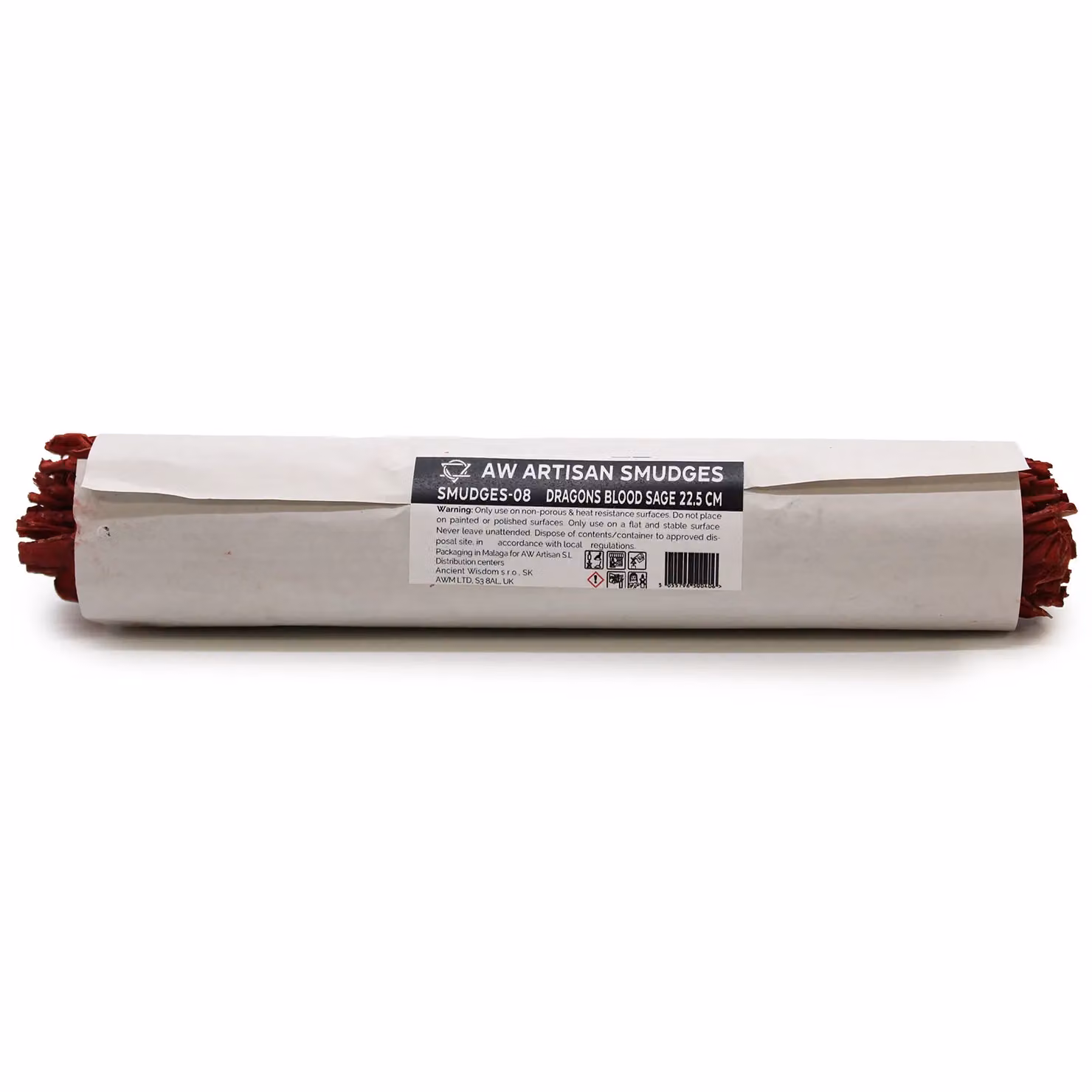 KDMD Red Dragons Blood Sage Organic Smudge Stick, 22.5 cm – 2