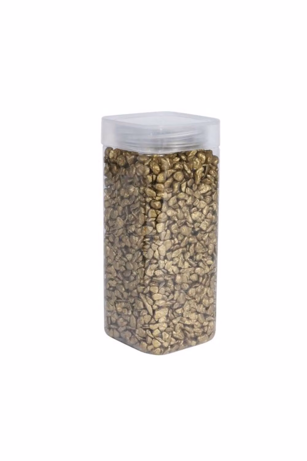 KDMD Gold Stone Pebbles in Square Jars, 900g per Jar, 3 Pack – 2