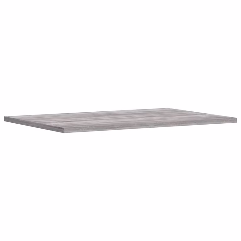 Berkfield Home Set of 4 Durable Wall Mounted Shelves in Grey Sonoma, W: 60 cm, D: 40 cm, H: 1.5 cm