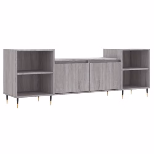 vidaXL TV Cabinet in Grey Sonoma, W/D/H: 160 x 35 x 55 cm – 1