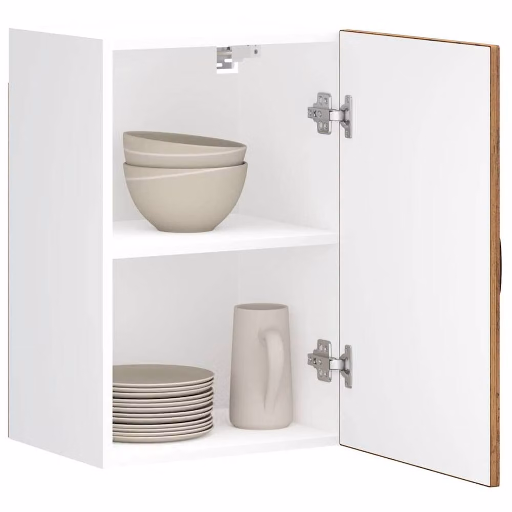 Berkfield Home Kalmar Wall Mounted Kitchen Cabinet in Old Wood Brown – 2