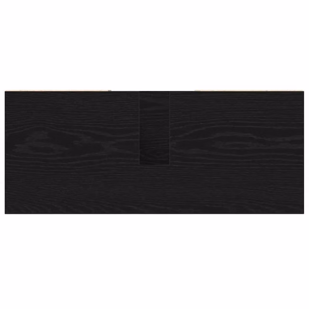 Berkfield Home Black Oak MDF Bathroom Vanity Unit – 7