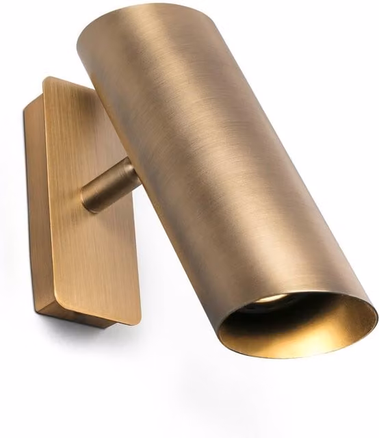 Netlighting Link Adjustable Modern Metal Wall Lamp in Bronze with GU10 11W LED