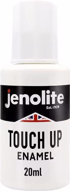 Jenolite Enamel Touch Up Paint in White