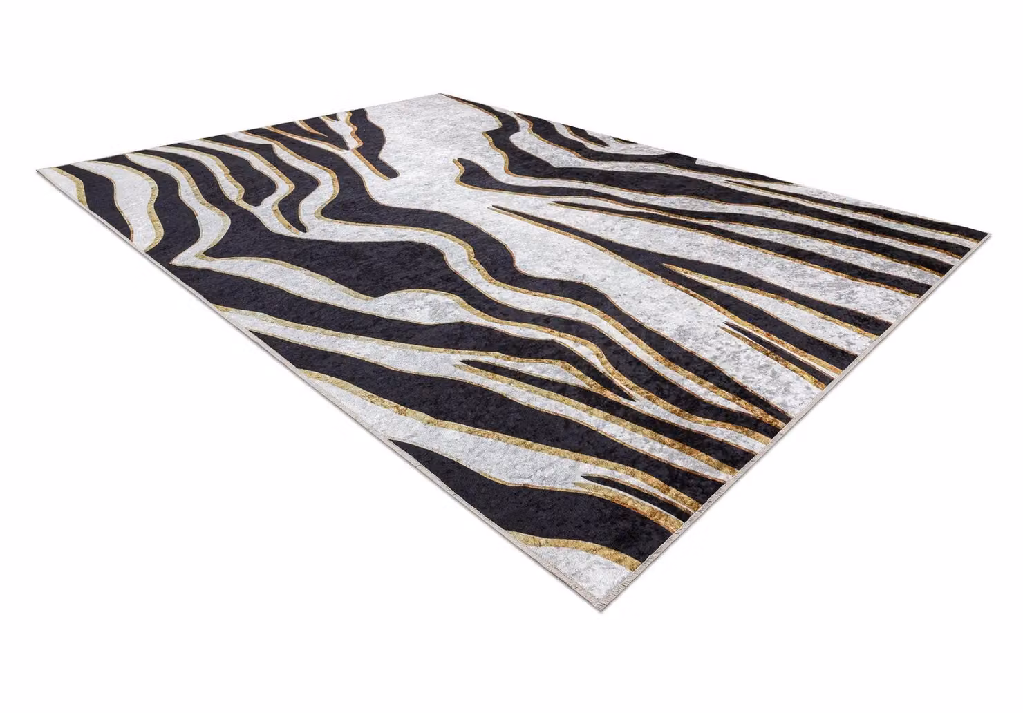 RugsX Miro Animal Print Modern Rug in Yellow and Multicolour, W: 160 cm, L: 220 cm – 4