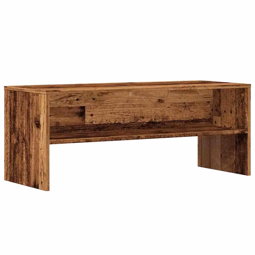 Berkfield Home Rustic Old Wood TV Cabinet in Brown, W/D/H: 100 x 40 x 40 cm – 2