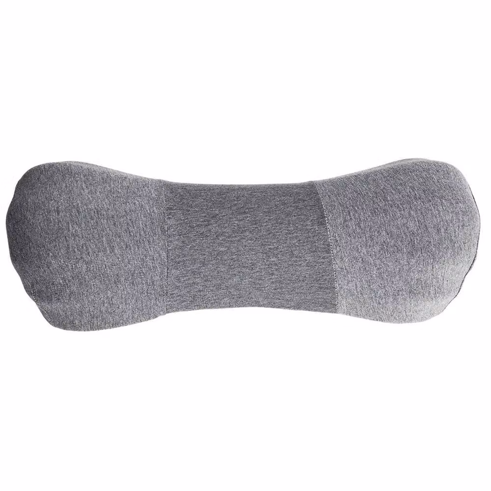 FLAVORA Soft Memory Foam Cervical Neck Support Pillow in Grey – 2