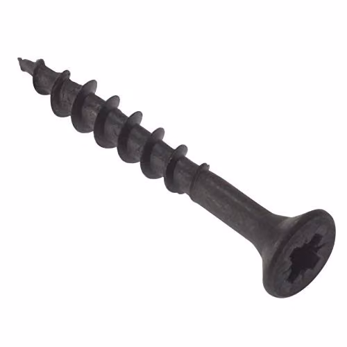 Forgefix Black Phosphate Pozidriv Chipboard Screws, 4.2 x 32 mm
