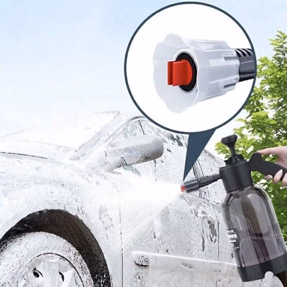 Havendro Black Manual Pressure Car Wash Foam Sprayer, 2L – 3