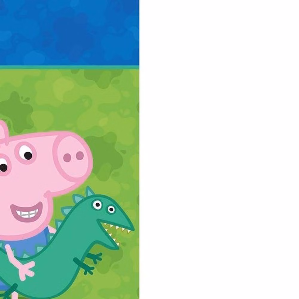 Peppa Pig Dinosaur Cotton Beach Towel in Green, W 140 cm x H 70 cm x D 70 cm – 2