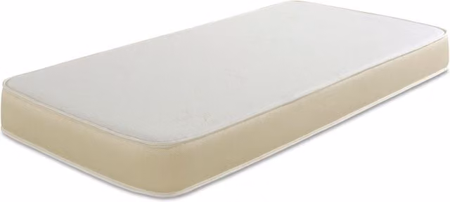 Extreme Comfort Ltd Golden Serenity Silk Memory Foam and Bunnell Spring Hybrid Mattress, Gold/Beige, W: 90 cm, L: 190 cm