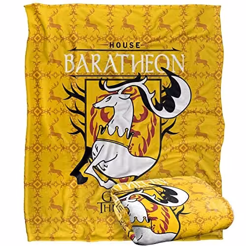 LOGOVISION White Silky Touch Super Soft Microfibre Fleece Throw Blanket W/D/H: 152 x 127 cm