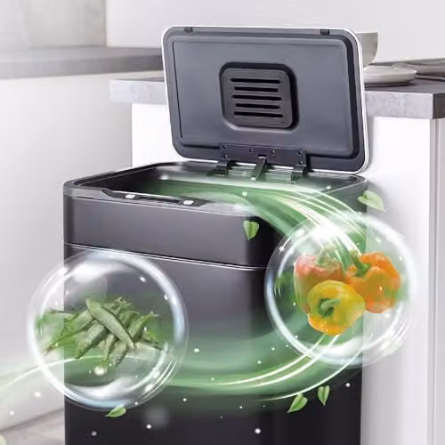 Tower T938022BLK Ozone Sensor Bin with Legs, 65L, Black – 2