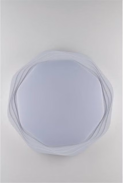 Netlighting Daisy Integrated LED Dimmable Flush Ceiling Lamp with Up and Down Backlight in White