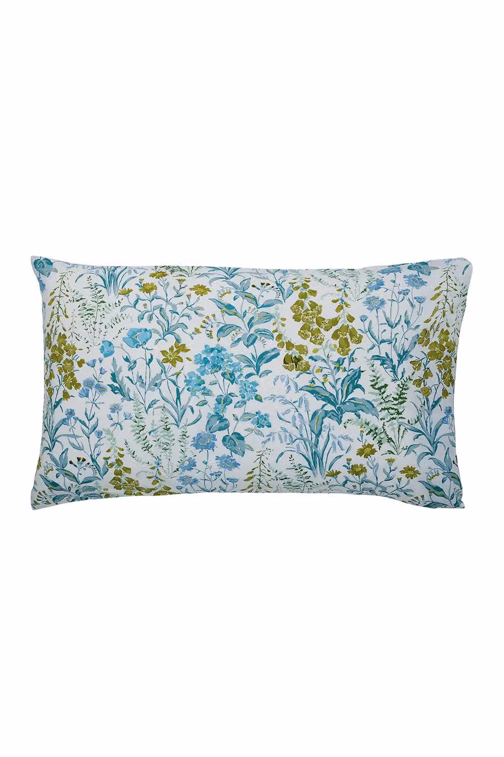 Helena Springfield Foxglove Floral Cotton Duvet Cover and Pillowcase Set, Blue and Multicolour, W: 140 cm, L: 200 cm – 2