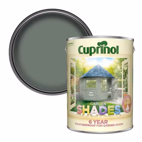 Cuprinol Garden Shades Wild Thyme Wood Paint, 5 l, Green, Matt, Semi-Transparent – 1