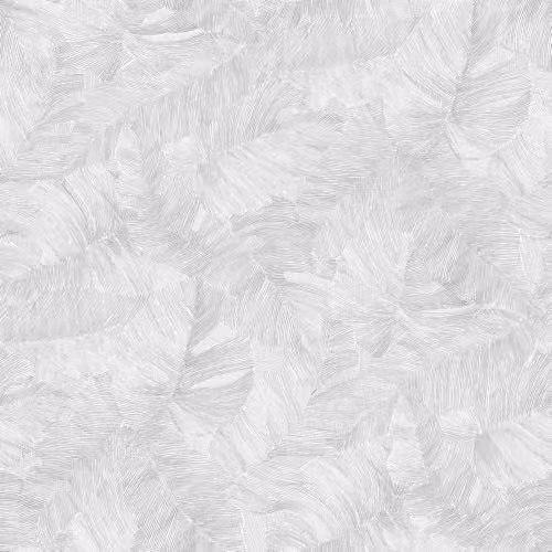 Grandeco Vanavara Monstera Leaf Textured Botanical Wallpaper in White – 1
