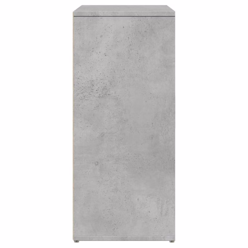Berkfield Home Sideboard in Concrete Grey, W/D/H: 60 x 31 x 70 cm – 2