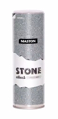 Maston Opaque Spray Paint in Granite Grey Stone Effect, 400 ml – 1