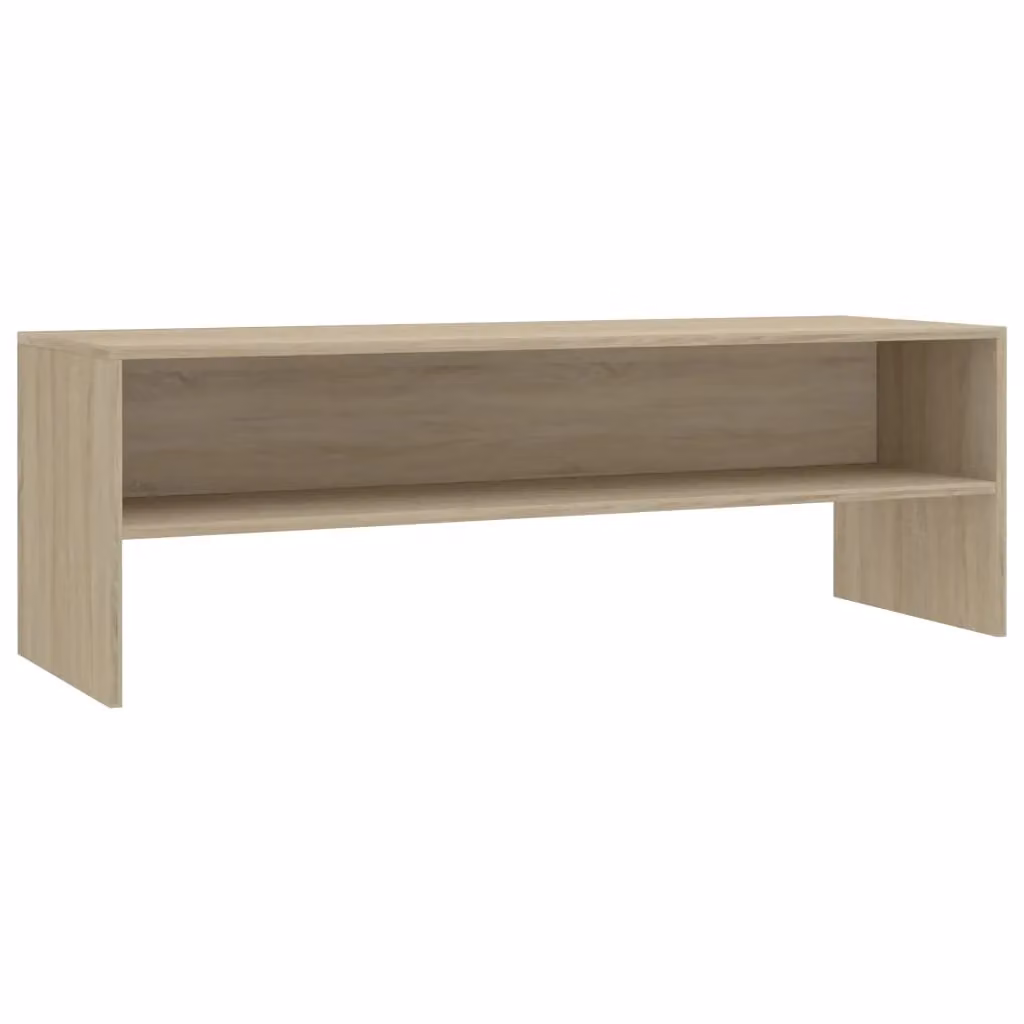 Berkfield Home Sonoma Oak TV Cabinet in Brown, W/D/H: 120 x 40 x 40 cm – 2
